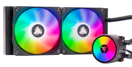 Itek Dissipatore A Liquido Evoliq 240 Argb -  240Mm, Skt Universale, Pwm, Argb V2