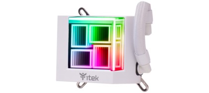Itek Dissipatore A Liquido Hydro Cube 240W - 240Mm Skt Universale Pwm Fan Argb White Edition