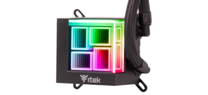 Itek Dissipatore A Liquido Hydro Cube 240B - 240Mm Skt Universale Pwm Fan Argb