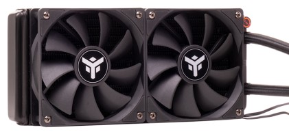 Itek Dissipatore A Liquido Icecore 240 - 240Mm Skt Universale Pwm Black Fan