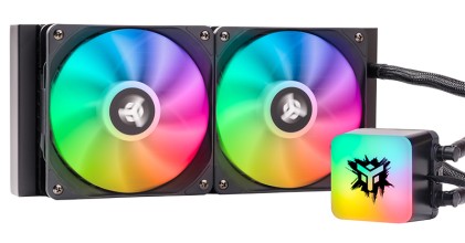 Itek Dissipatore A Liquido Sketliq 240  Argb -  240Mm, Skt Universale,  Pwm, Argb