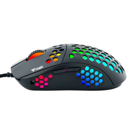 Itek Mouse Gaming 12000Dpi,  Rgb, Software, Sensore P3327, Leggero, A Nido Dape