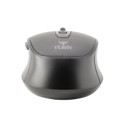 Itek Mouse Clk W24B  Wireless 2.4G  Bluetooth  Ottico  1600 Dpi  6 Tasti  Silent  Switch Ergonomico