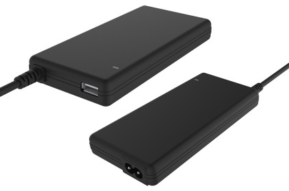 Itek Alimentatore Universale Slim Per  Notebook 90W Con 12 Connettori,  Porta Usb 5V1A, 100/240Vac,