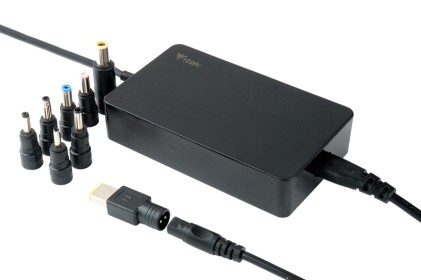 Itek Alimentatore Universale Per Notebook - 65W, 8 Connettori, Silm Design