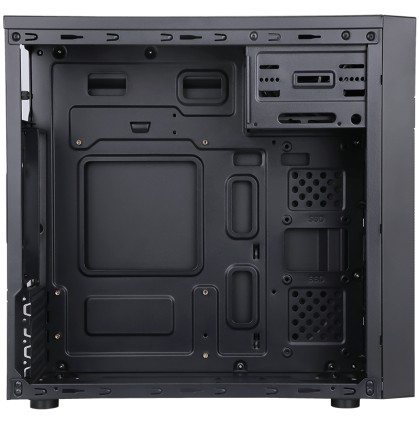 Itek Case Theon - Mid Tower, Matx, Psu 500W,  2Xusb3, Full Black