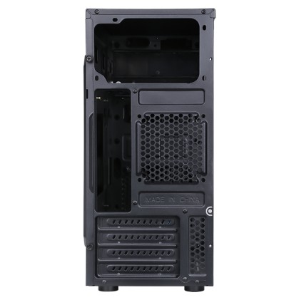 Itek Case Theon - Mid Tower, Matx, Psu 500W,  2Xusb3, Full Black