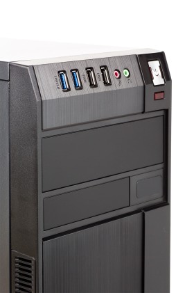 Itek Case Robb - Mini Tower Matx 500W 2Xusb3 Full Black