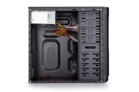 Case Midi ITEK VIC Pure Black con ali. 500W