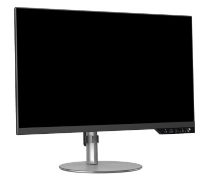 Itek Pc Aio Barebone 23,8" Fhd, H610, 2Xddr4, M.2, 2X Ssd/Hdd 2.5", Wifi, Bt, Pop-Up Cam, Spkr, Type