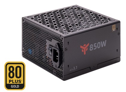 Itek Alimentatore 850W,80Plus Gold, Atx 3.1, Fdb Fan, Cond Giapponesi, Modulare
