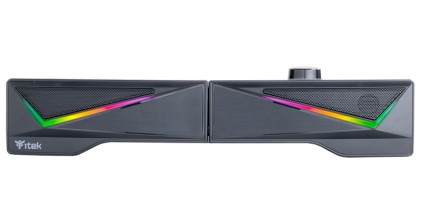 Itek Gaming Soundbar S101 - Rgb, Bluetooth, Jack 3.5Mm, Touch, Modalita Singola O 2.0