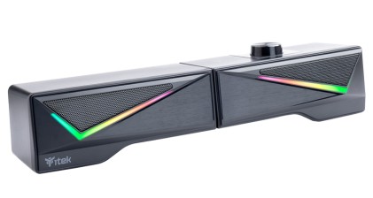 Itek Gaming Soundbar S101 - Rgb, Bluetooth, Jack 3.5Mm, Touch, Modalita Singola O 2.0