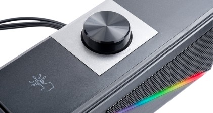 Itek Gaming Soundbar S101 - Rgb, Bluetooth, Jack 3.5Mm, Touch, Modalita Singola O 2.0