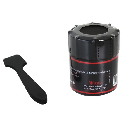 Itek Pasta Termica Tg-105 - Barattolo Da 10G Con Spatola, Gray