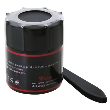 Itek Pasta Termica Tg-105 - Barattolo Da 10G Con Spatola, Gray