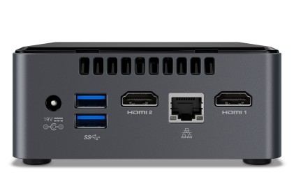 Intel NUC Kit NUC7PJYHN UCFF Nero BGA 1090 J5005 1,5 GHz