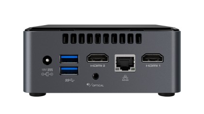 Intel NUC BOXNUC7PJYHN2 barebone per PC/stazione di lavoro UCFF Nero BGA 1090 J5005 1,5 GHz