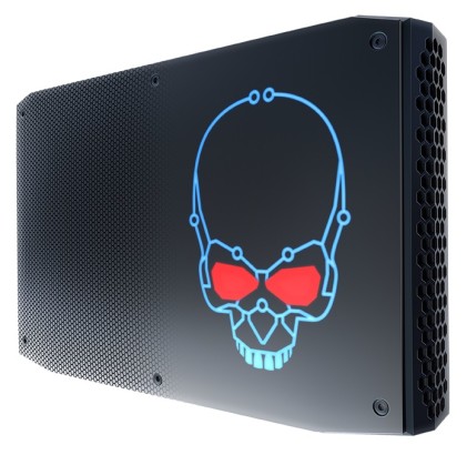 Intel NUC BOXNUC8I7HNK2 barebone per PC/stazione di lavoro PC con dimensioni 1,2 l Nero BGA 2270 i7-8705G 3,1 GHz