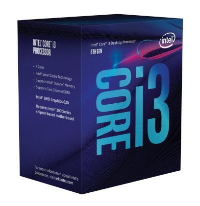 Intel Core i3-8300 processore 3,7 GHz Scatola 8 MB