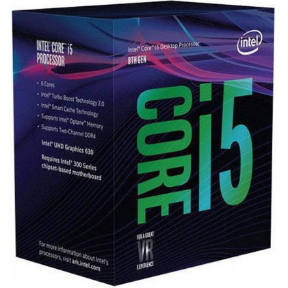 Intel Cpu Coffee Lake I5-8600K 6 Core 3.60Ghz Socket Lga1151 9Mb Cache Boxed Senza Dissipatore