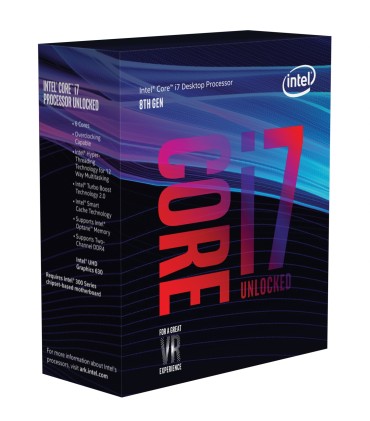 Intel Cpu Coffee Lake I7-8700K 6 Core 3.70Ghz Socket Lga1151 12Mb Cache Boxed Senza Dissipatore