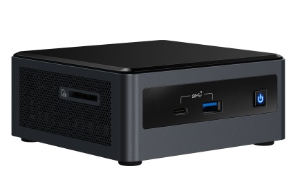 Intel Mini Pc Nuc I3-10110U Dual Core 2,1Ghz Ddr4 Sdram No Cavo Alimentazione