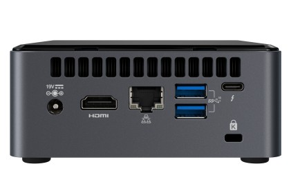 Intel Mini Pc Nuc I3-10110U Dual Core 2,1Ghz Ddr4 Sdram No Cavo Alimentazione