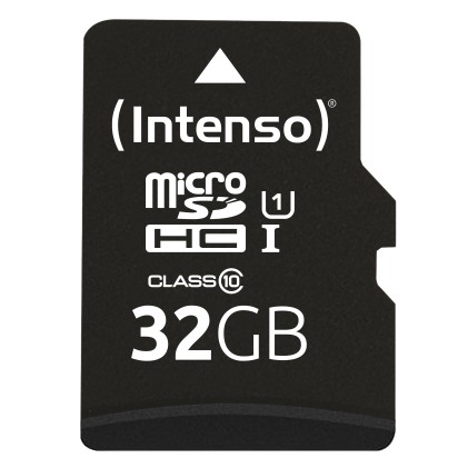 Intenso 3424480 memoria flash 32 GB MicroSD UHS-I Classe 10
