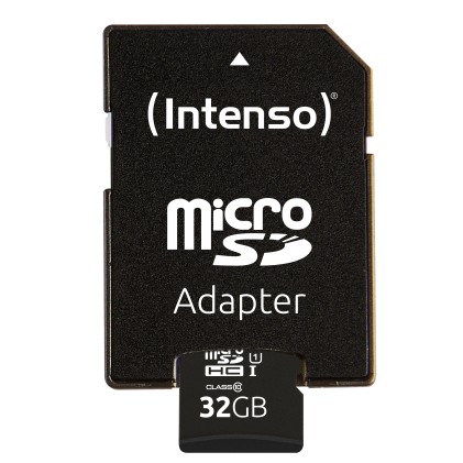 Intenso 3424480 memoria flash 32 GB MicroSD UHS-I Classe 10