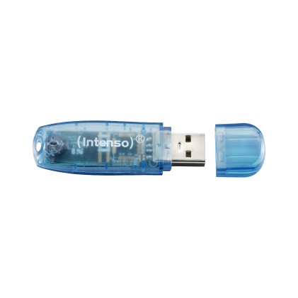Intenso Pen Disk Rainbow Line 4Gb Blu Usb 2.0