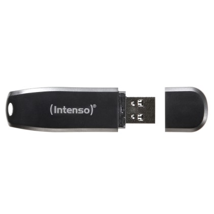 Intenso Speed Line unit&agrave; flash USB 64 GB USB tipo A 3.2 Gen 1 (3.1 Gen 1) Nero
