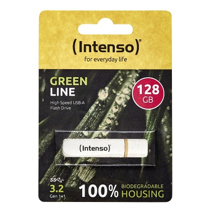 Intenso Pen Disk Green Line 128Gb Recyclable Usb-A