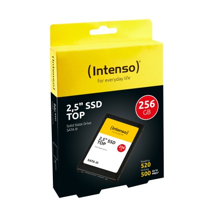 Intenso Ssd Interno 256Gb Sataiii 2,5&#34; 550/500 Mbps