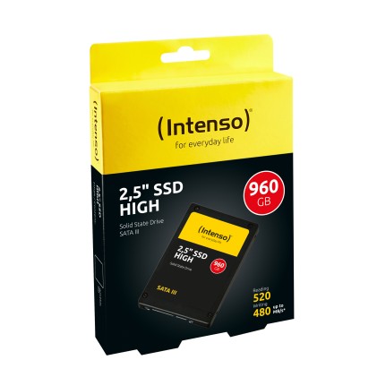 Intenso Ssd Interno 960Gb 2,5 Sata 520/480 Mb/S