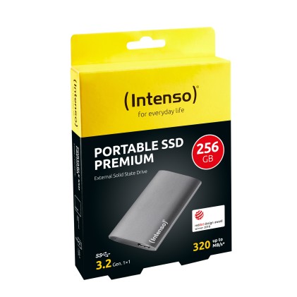 Intenso 256GB Premium Antracite