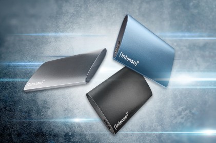 Intenso Ssd Esterno Portable 2Tb 1,8&#34; Premium Edition Usb 3.0 + Usb C Read/Write Up To 320Mbs
