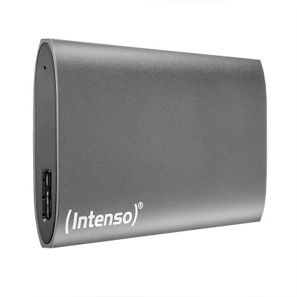 Intenso Ssd Esterno Portable 2Tb 1,8" Premium Edition Usb 3.0 + Usb C Read/Write Up To 320Mbs
