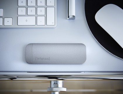 Intenso Ssd Esterno Portable 120Gb 1,8 Usb 3.1 Type C Business Edition R/W 320Mbps