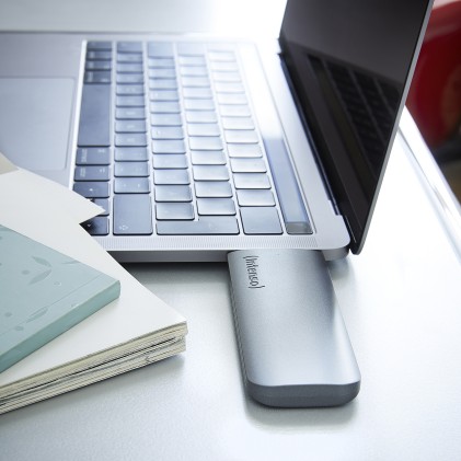 Intenso Ssd Esterno Portable 500Gb 1,8 Usb 3.1 Type C Business Edition R/W 320Mbps