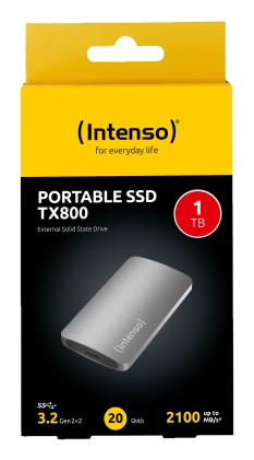 Intenso Ssd Esterno Tx800 1Tb Usb 3.2 2X2  2.100 Mb/S