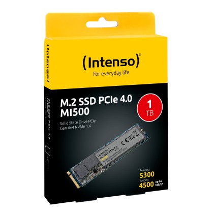 SSD Intenso 1TB MI500 M.2 2280 PCIe Gen.4 x4 NVME 1.4  3836460