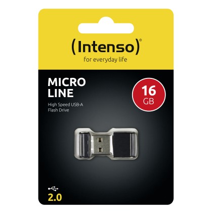 Intenso Usb Flash Drive 2.0 16Gb Micro Line
