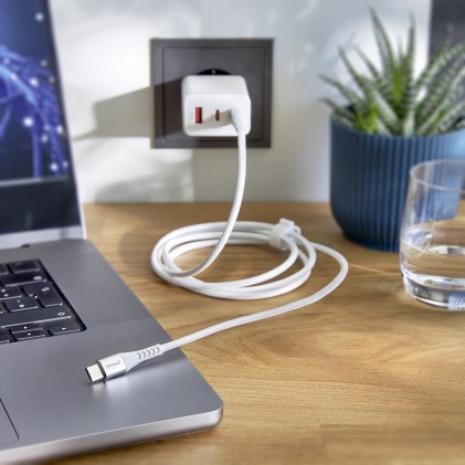 Intenso Cavo Ricarica/Dati 60W Compatibile Con Ricarica Rapida Usb C To Usb C