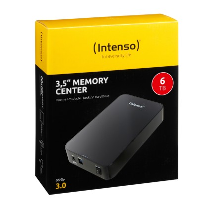 Intenso Hdd Esterno Memory Center 6Tb 3,5 Usb 3.0