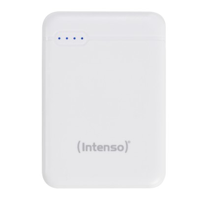 Intenso Power Bank 5000Mah Usb A+Type C  5V-2.1A Micro Usb+Type C 5V-2.1A White