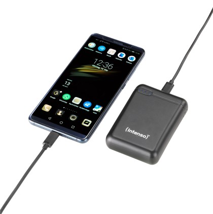 Intenso Power Bank 10000Mah Usb A+Type C 5V-3.1A Micro Usb+Type C 5V - 3.1A Black