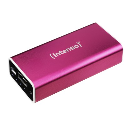 Intenso Power Bank 5200Mah Usb A 5V - 1.0A Pink