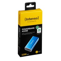 Intenso Power Bank 5200Mah Usb A 5V - 1.0A Blue