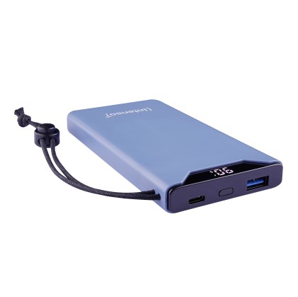 Intenso Power Bank  F10000, Pd, Qualcomm Quick Charge 3.0, Digital Percentage Display, Blue